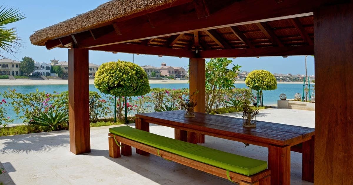 Outdoor Living On The Palm Jumeirah