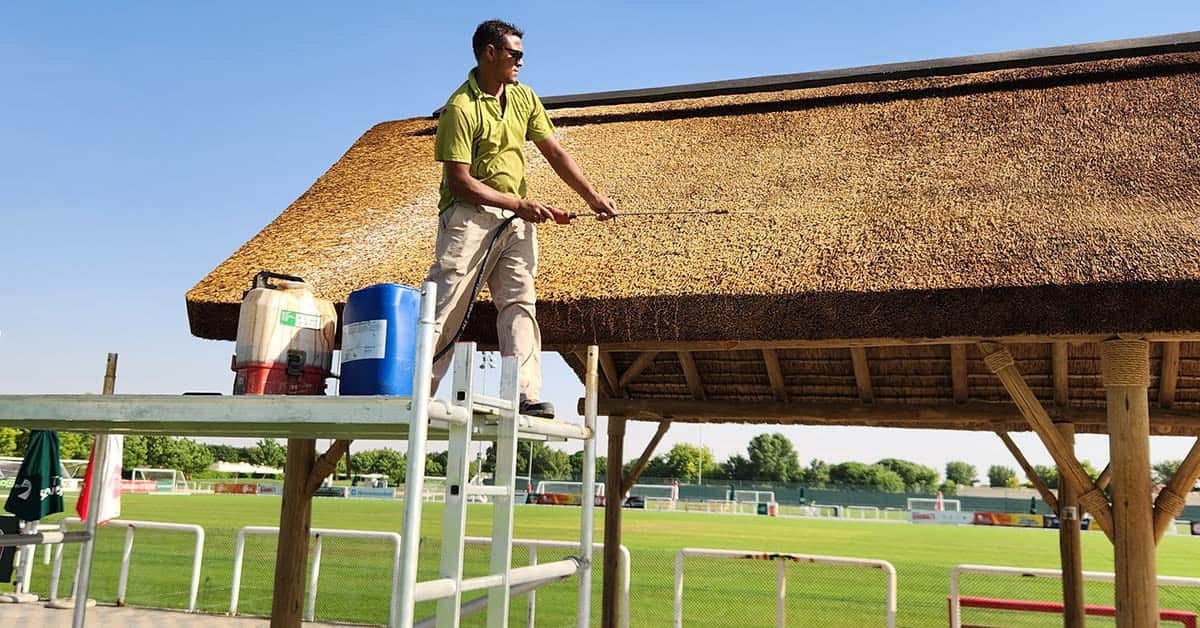 Is Thatched Roofing Fire-Safe? What to Know About Fire-Retardant Treatments