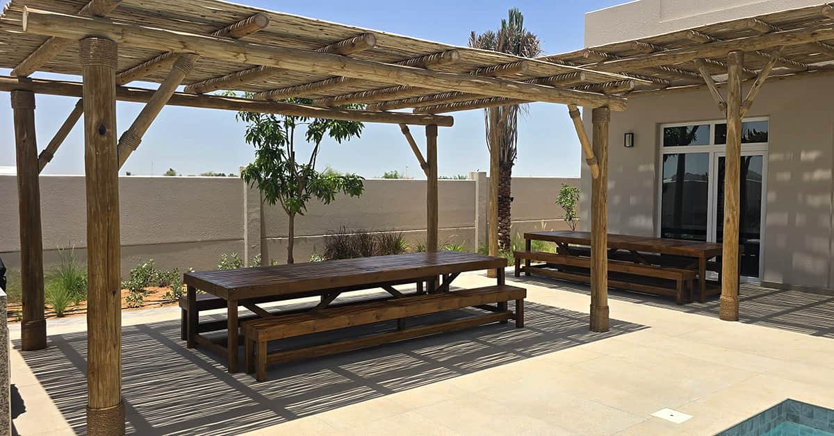 Sustainable Shade, Family Living: A Full Villa Transformation in Abu Dhabi