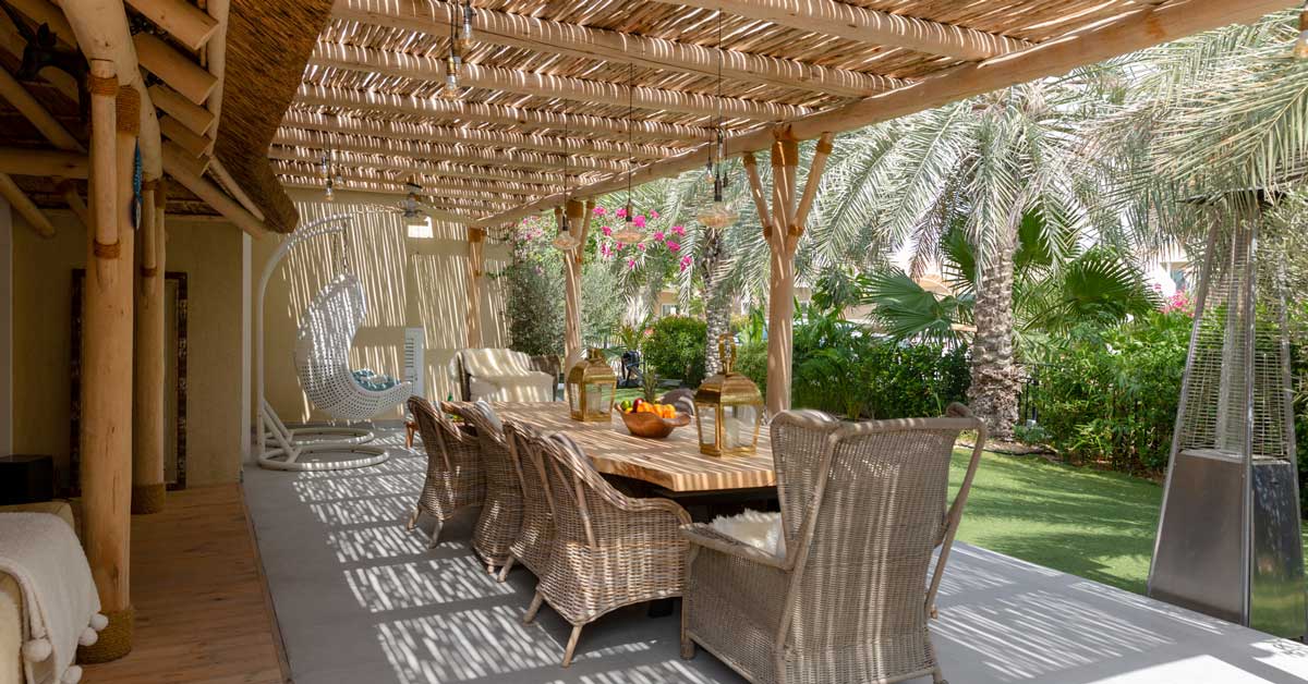 Cape Reed Wooden Pergola