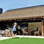 Outdoor entertainment area